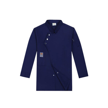 劳保佳 厨师服 酒店工作服上衣+围裙 白色长袖M码