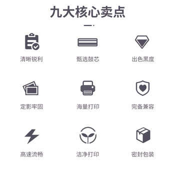 得力(deli)136w硒鼓 110a硒鼓 黑色带芯片(适用惠普HP W110A 108a 108w 136a 136w 136nw 138p/pn/pnw)