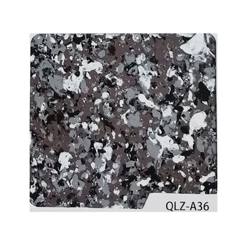 齐鲁 真石漆 QLZ-A36 天然真石漆防水砂岩石头岩片外墙涂料喷砂水性环保仿石漆25kg/桶【企业定制】