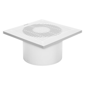 艾美特换气扇卫生间4寸强力开孔100mm卧室大风量排气扇橱窗通风抽风机墙壁玻璃窗式排风扇SLIM4