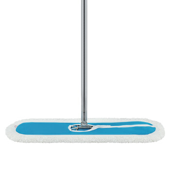 兰诗 FW-1109 平板尘推拖把酒店工厂排拖纤维地拖布   颜色随机60CM