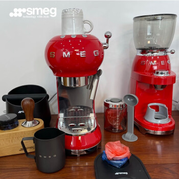 SMEG意式咖啡机+电动磨豆机和DerllaKW-80咖啡机哪个管用，哪个型号好？插图2