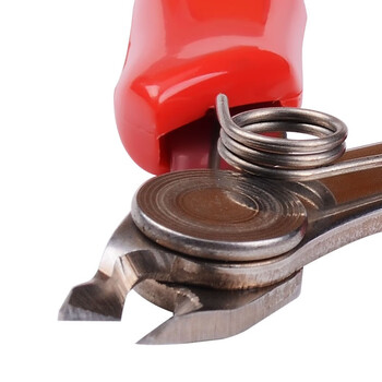 马牌（KEIBA）进口迷你电子斜口钳KM-057不锈钢斜嘴钳5寸125mm细嘴斜咀电子剪