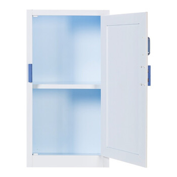 京度 PP酸碱柜15加仑耐腐蚀化学品试剂柜子存储柜单门器皿柜学校储存柜可定制