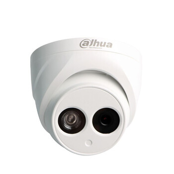 大华摄像头 200万监控 1080P网络高清监控 H.265 带POE红外夜视30米半球摄像机 DH-P20T1 焦距：3.6MM