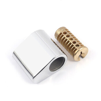 汇创佳（WHITERC）防火门锁锁芯消防门铜锁芯管井锁短锁心通用通开型 铜芯【通开/1把钥匙】 （2把起拍）