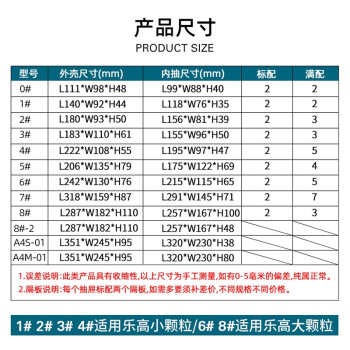 鸣固 抽屉式零件盒 多功能组合式零件盒 乐高积木收纳盒 物料抽屉式五金零件盒元件盒子(白)140*92*44mm