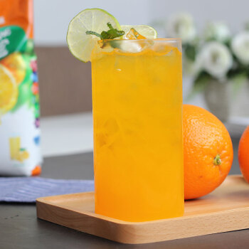 卡夫橙汁1kg粉速溶果汁粉橙汁粉饮料阳光甜橙味果珍冲饮原料芒果汁840