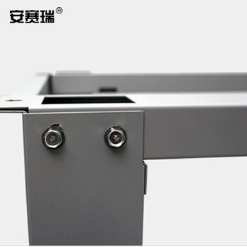 安赛瑞 简单款带底梁工作台 实验室重型装配车间钳工维修打包台 210×75×80cm 28594