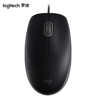 罗技（Logitech） M110有线鼠标 轻音鼠标 办公鼠标 台式机笔记本鼠标 M110