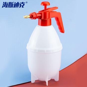 海斯迪克 HKY-102 手压式喷壶(喷头颜色随机发货)手持压缩式喷壶 洒水壶 喷雾瓶0.8L(1个)