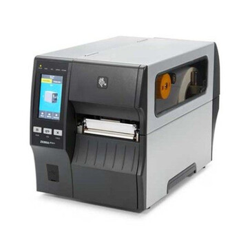 斑马 (ZEBRA) 打印机 工业型条码机景区门票固定资产二维码不干胶标签打印机ZT411 (203dpi)