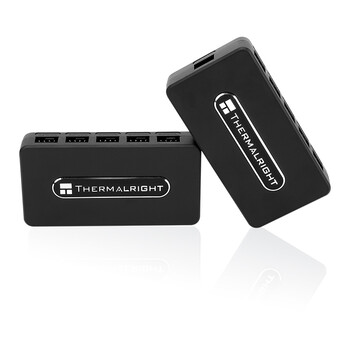 Thermalright(利民) FAN HUB  Controller REV.A 10口控制器支持PWM温控 散热配件