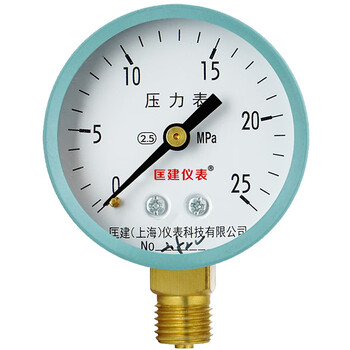 匡建仪表（CONJANT）Y-60 压力表0-25mpa水压表 自来水空气地暖压力测量M14*1.5螺纹