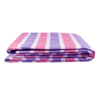 伏兴 防水彩条布防雨布户外防晒篷布 彩条防水布货车用苫布隔热塑料布 三色单面覆膜 8m*14m