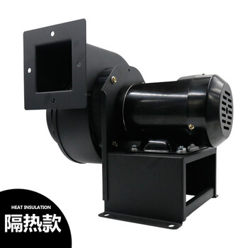 鸣固 ZL3291小型多翼式散热耐高温离心风机 抽风机 锅炉引风机CY150 380V 370w B向隔热