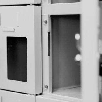 京顿手机存放柜工厂单位手机保管柜车间手机管理柜带外门电子设备存放柜 三十门存放