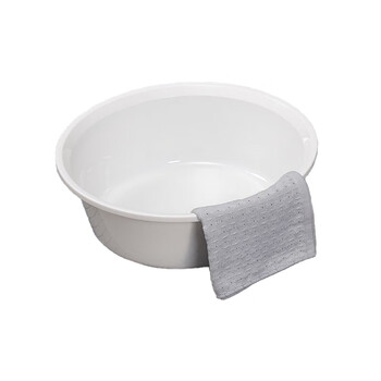 亿丽佳 清净系列塑料盆洗脸盆46cm（大号） 10件/组