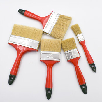 兰诗（LAUTEE） HR-003 毛刷油漆刷子猪毛刷扫灰刷清洁涂刷工具  4英寸