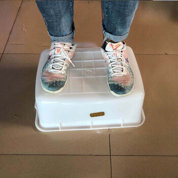 JN JIENBANGONG塑料水箱白盆加厚长方形养鱼龟水盆白510*370*145mm