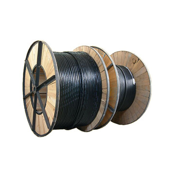 华美电线电缆 YJV3*6+1*4平方国标铜芯交联绝缘电力电缆3+1芯硬电缆线 1米