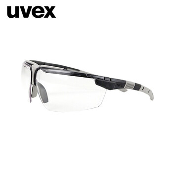 uvex优唯斯 9190175防风防护眼镜男骑行防风沙粉尘液体飞溅冲击双面反射涂层防雾定做 1付