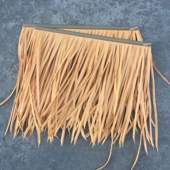 假稻草新款仿真茅草塑料茅草瓦人造pvc毛草假稻草天然