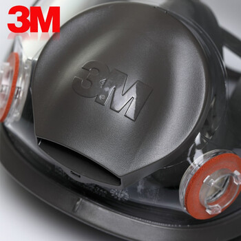 3M 6800全面具+6006CN滤盒+5N11滤棉+501滤棉盖防有机蒸气等防毒套装