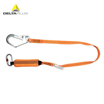 代尔塔（Deltaplus） 504209户外高空作业安全带减震缓冲绳 单大钩缓冲减震绳定做 1条