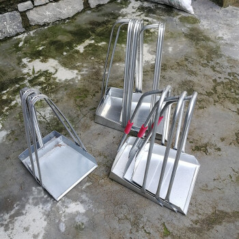 康丽雅 K-0292 铁簸箕 环卫物业垃圾铲单个垃圾斗畚斗铁扒斗撮子 60CM高簸箕