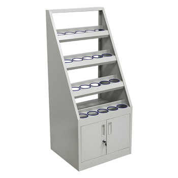 京度水杯柜工厂车间铁皮员工茶杯柜活动休息室水杯架20格