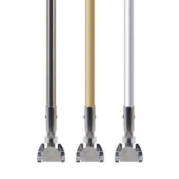 益美得 ymd0002 铝合金拖把杆子尘推拖把配件 夹子款（铝合金）