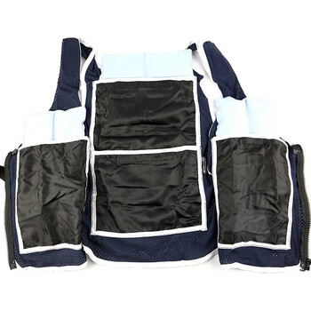 汉盾（HANDUN) HD-BHP003 夏季降温制冷消暑背心 工地户外降温(含4组冰袋）藏青色 1件