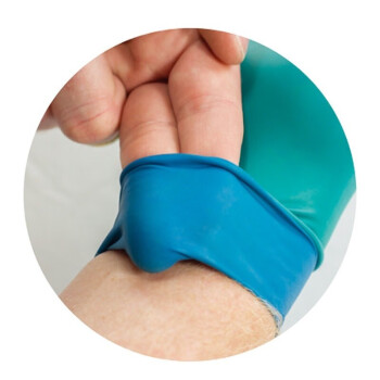 安思尔ANSELL 93-260丁腈一次性手套 有效防护酸碱刺激性化学物质 触觉敏感灵活贴合防护手套定做 一盒XL码