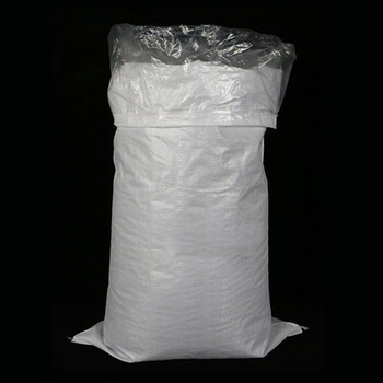 飞尔（FLYER）白色编织袋 带内膜防水蛇皮袋 10条/件【50X83cm】2件起订