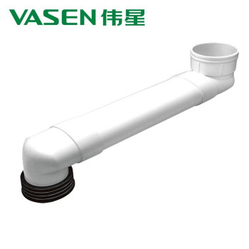 伟星 PVC马桶移位器 抽水坐便移位器 坐便下水管移位 可调加长扁管 不堵 I型 (21-39cm)