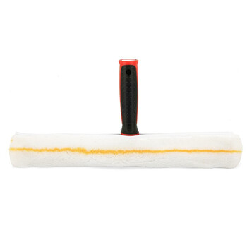 斯图不锈钢玻璃刮刀玻璃清器 刮窗器抹水器玻璃清洁工具伸缩杆 吸水海绵头35厘米宽