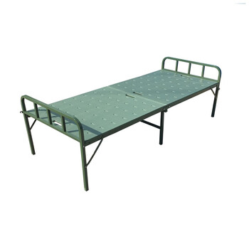 军星熠 GS安全救援折叠床 户外便携钢塑折叠床折叠担架救援床单人吹塑两折床