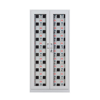 京度 钢制手机柜管理工厂学校手机存放箱收纳保管柜可定制 五十门存放柜