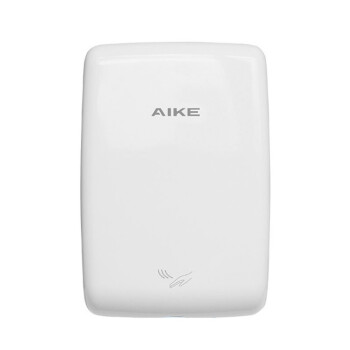 艾克（AIKE）AK2803H 商务酒店卫生间全自动感应烘手机居家厕所冷热干手器 304不锈钢黑色烤漆款-1210W 