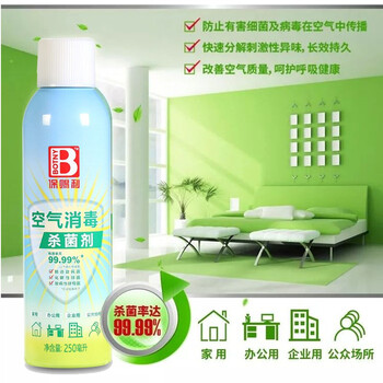 保赐利/BOTNY 空气杀菌消毒剂 便携式消毒剂 空气净化消毒 除异味 清新空气 250ml