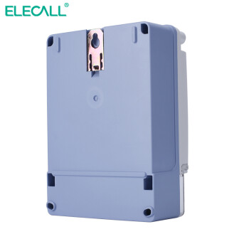 伊莱科(ELECALL)单相插卡式预付费IC卡电表数字液晶插卡电子式DDSY3533 白色 液晶屏显示30（100A） 7 