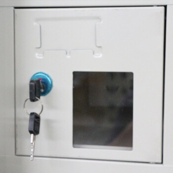 永格 60门手机充电柜 学校工厂车间对讲机电子设备管理柜可定制带锁收纳柜
