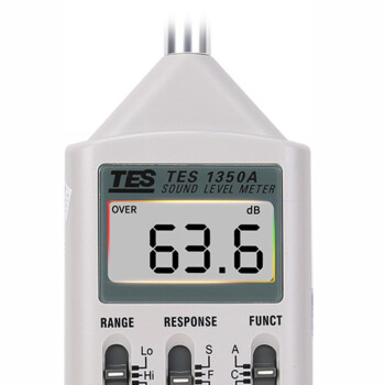 泰仕 TES-1350A 噪音计分贝测试仪高精度声级检测计 1年维保