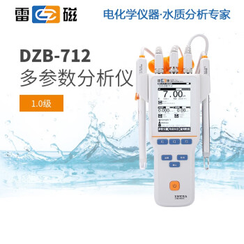雷磁 DZB-712 便携式多参数分析仪（pH/pX、电导率、溶解氧） 1年维保