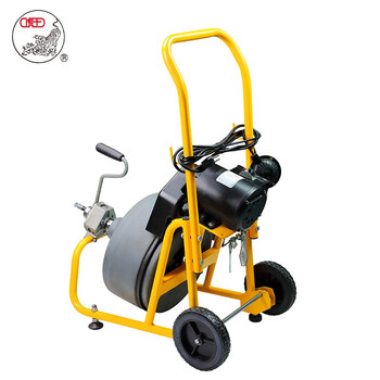 虎王 管道疏通机 鼓轮式电动疏通 下水管堵塞清理工具 AG100 711156