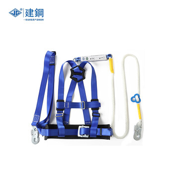 建钢580810安全带高空作业安全带双背双保险安全带