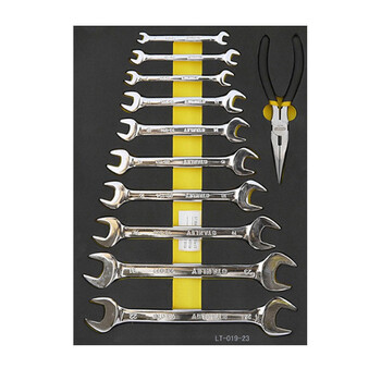 史丹利（STANLEY）LT-027-23 14件套公制两用扳手工具托