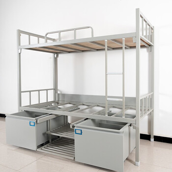 万尊全钢加厚高低床员工宿舍上下铺铁床双层床