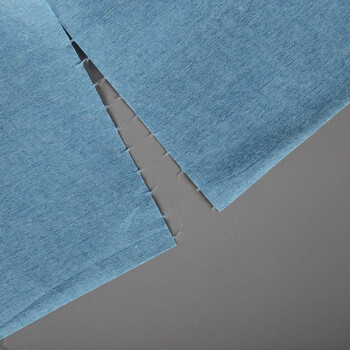 星工（XINGGONG）无尘擦拭纸 除尘纸 吸油纸 卷筒工业擦拭纸 蓝色 25*38cm  （500张）